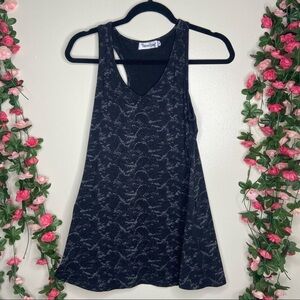 Tencole Sleeveless Blouse Black Pattern Medium Burnout Tunic Shirt Womens Casual